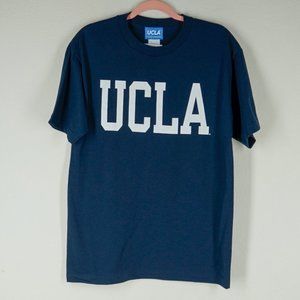 NWT UCLA Navy Blue Short Sleeve Shirt size M